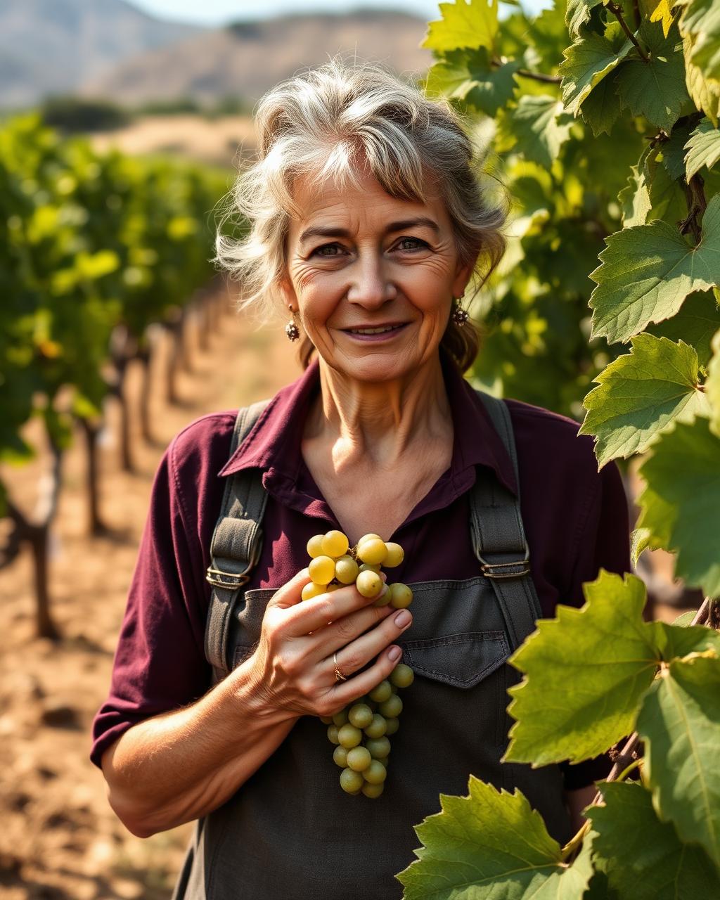 Portrait of Marieke van der Walt, winemaker at Klipkop Wines